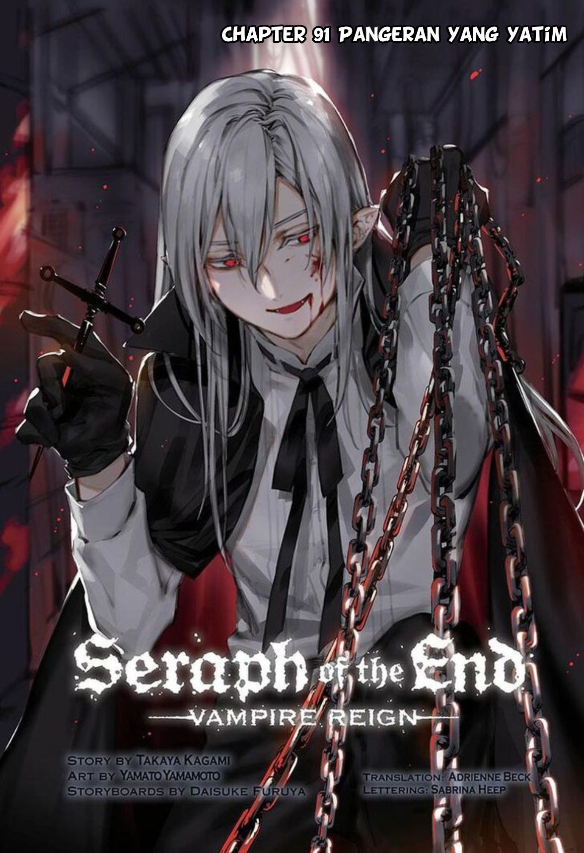 Owari no Seraph chapter 91 halaman 2