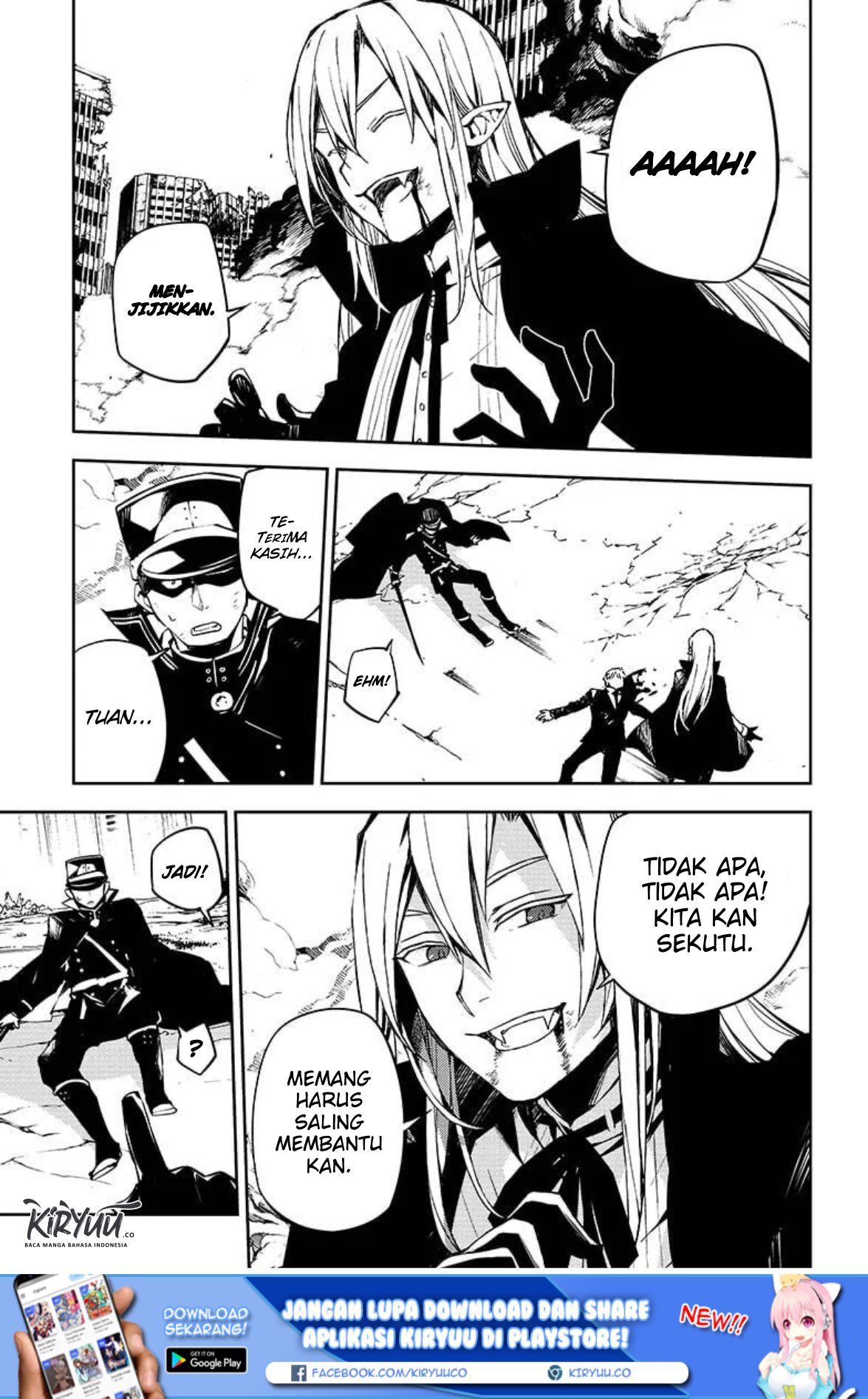 Owari no Seraph chapter 91 halaman 8