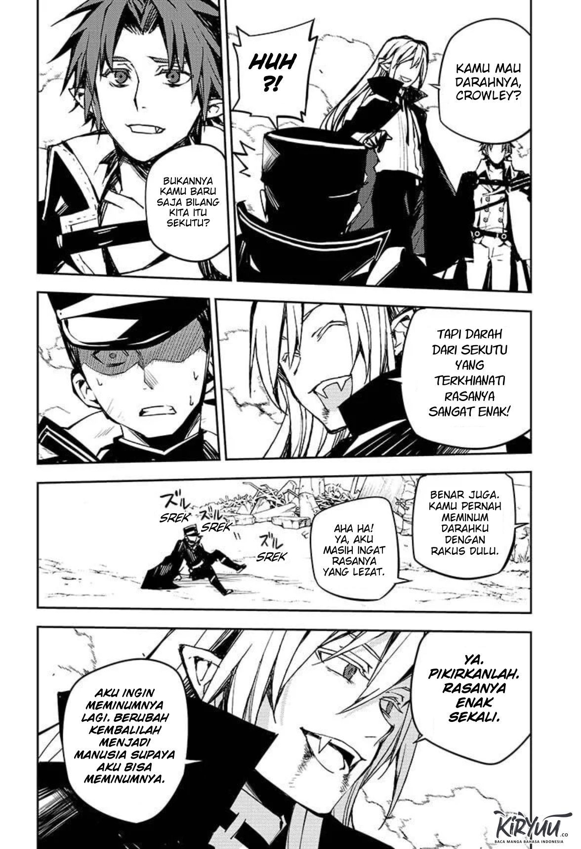 Owari no Seraph chapter 91 halaman 9