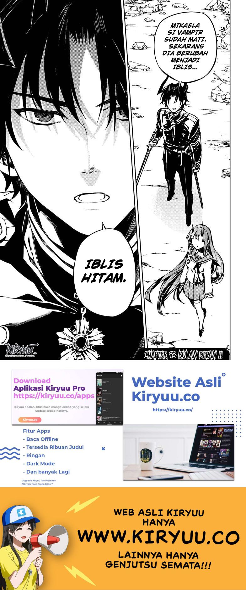 Owari no Seraph chapter 92 halaman 35