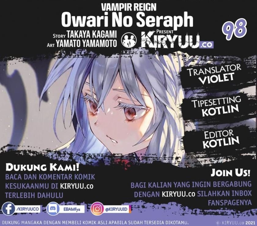 Owari no Seraph chapter 98 halaman 1