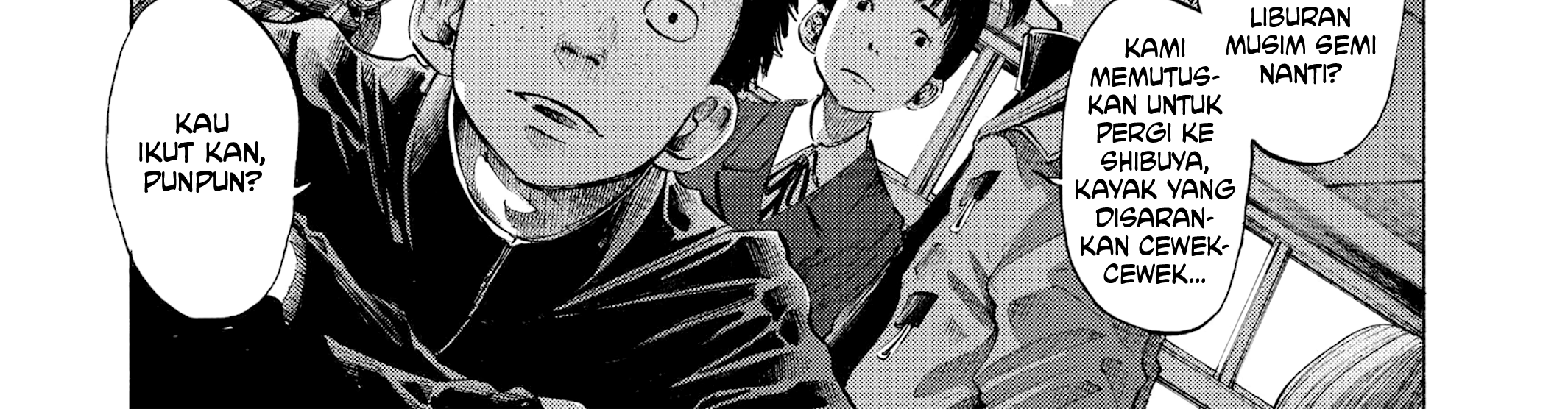 Oyasumi Punpun Bab 44 halaman 22