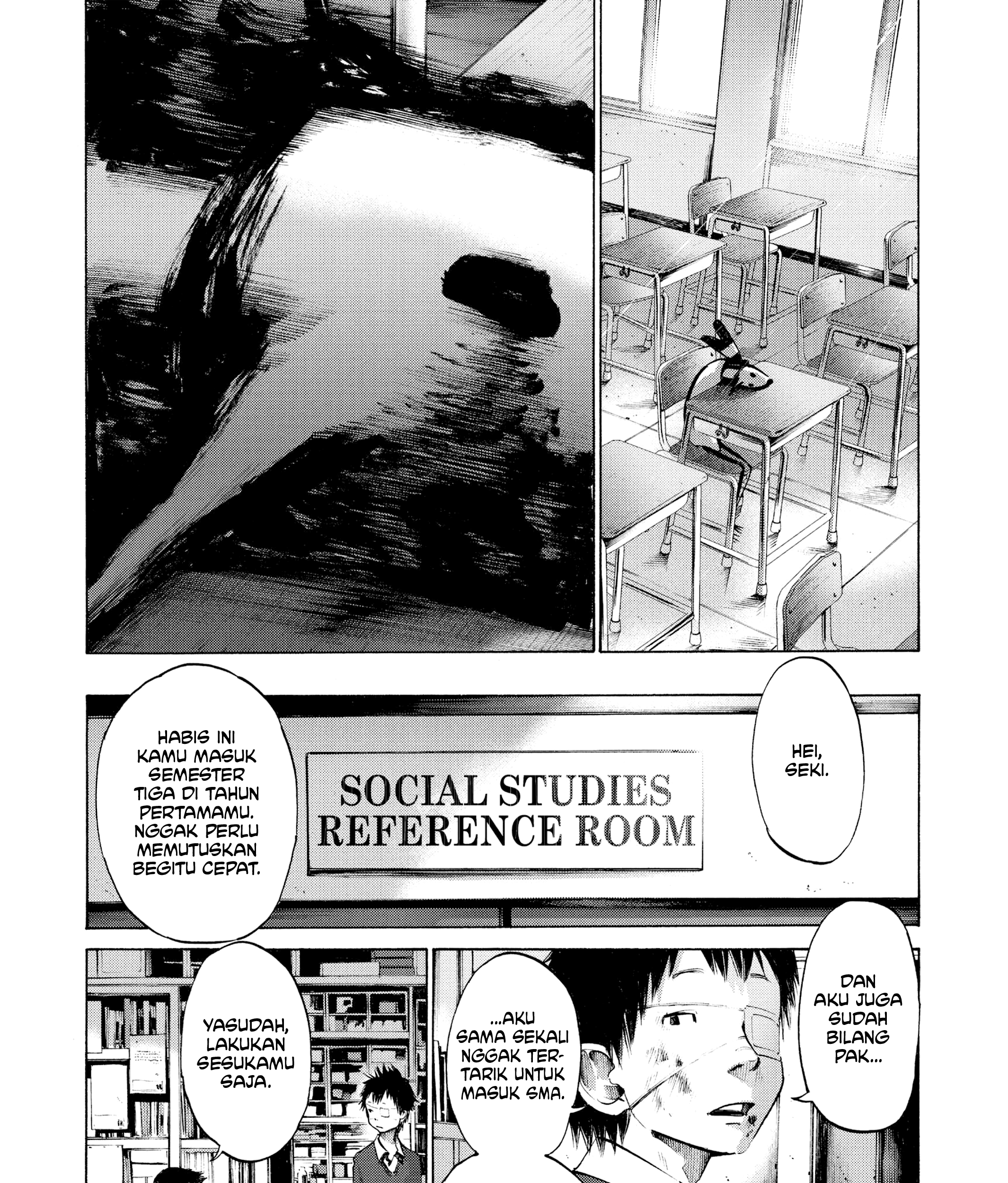 Oyasumi Punpun Bab 44 halaman 25