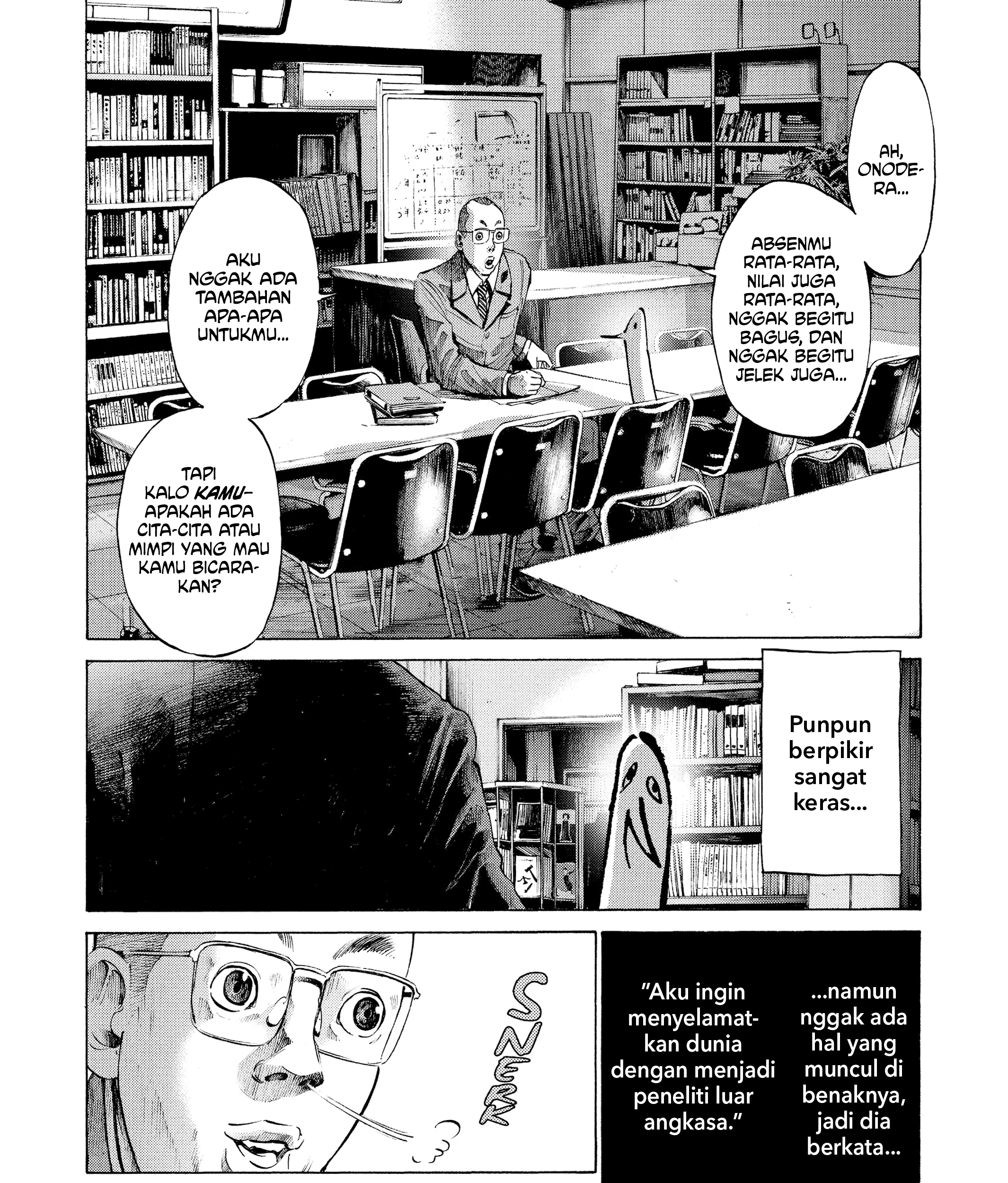Oyasumi Punpun Bab 44 halaman 31
