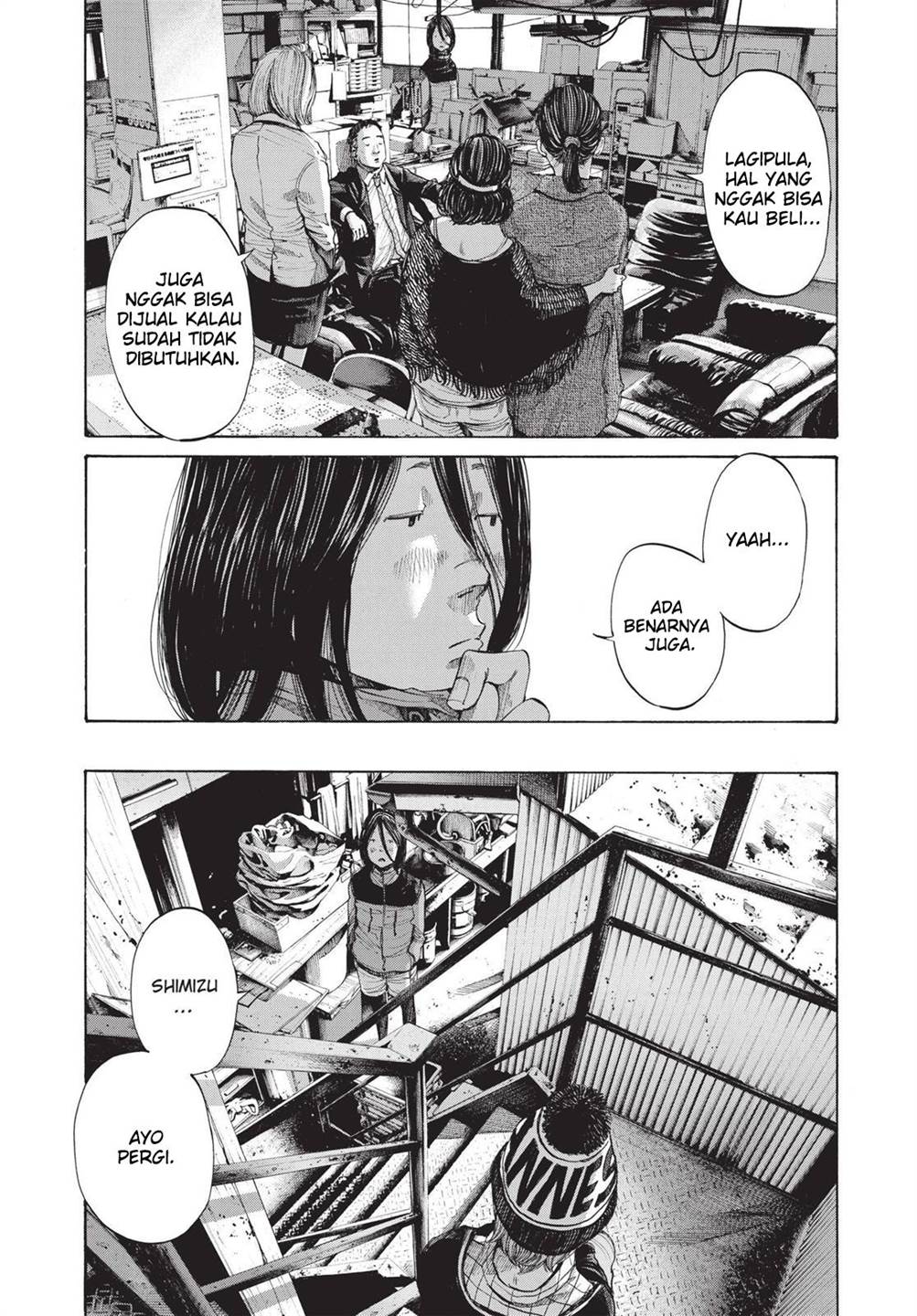 Oyasumi Punpun Bab 95 halaman 16