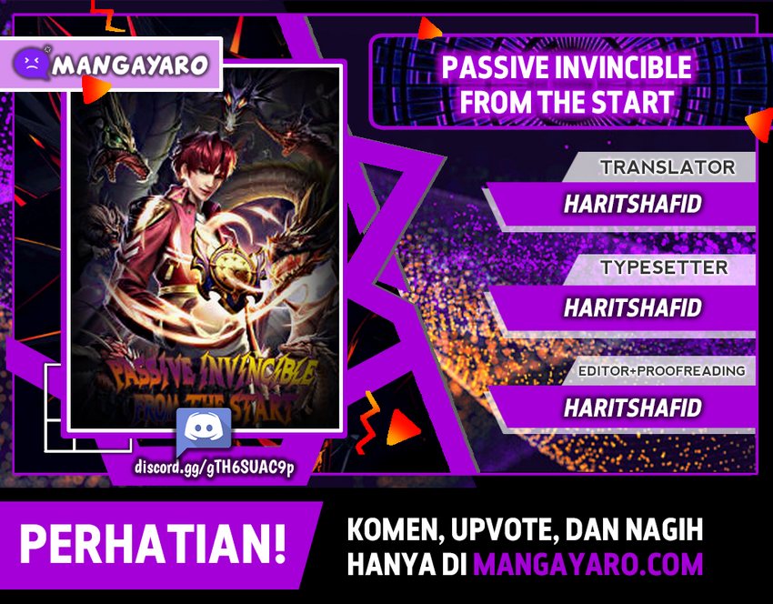 Passive Invincible From The Start Bab 01 halaman 1