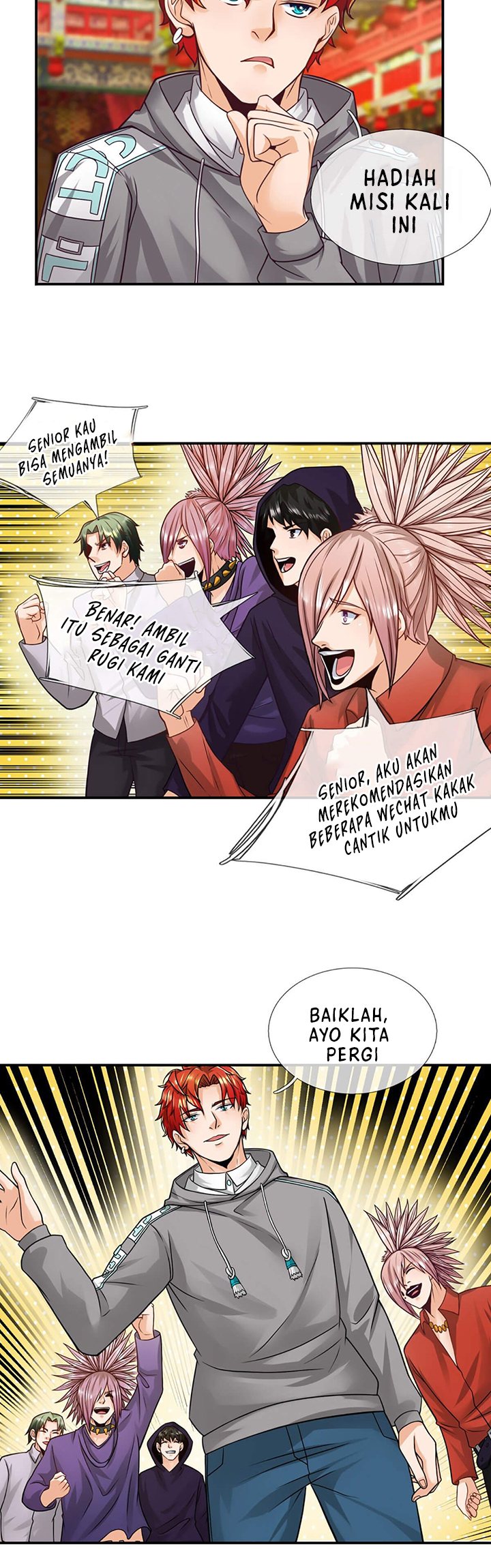 Passive Invincible From The Start Bab 13 halaman 17