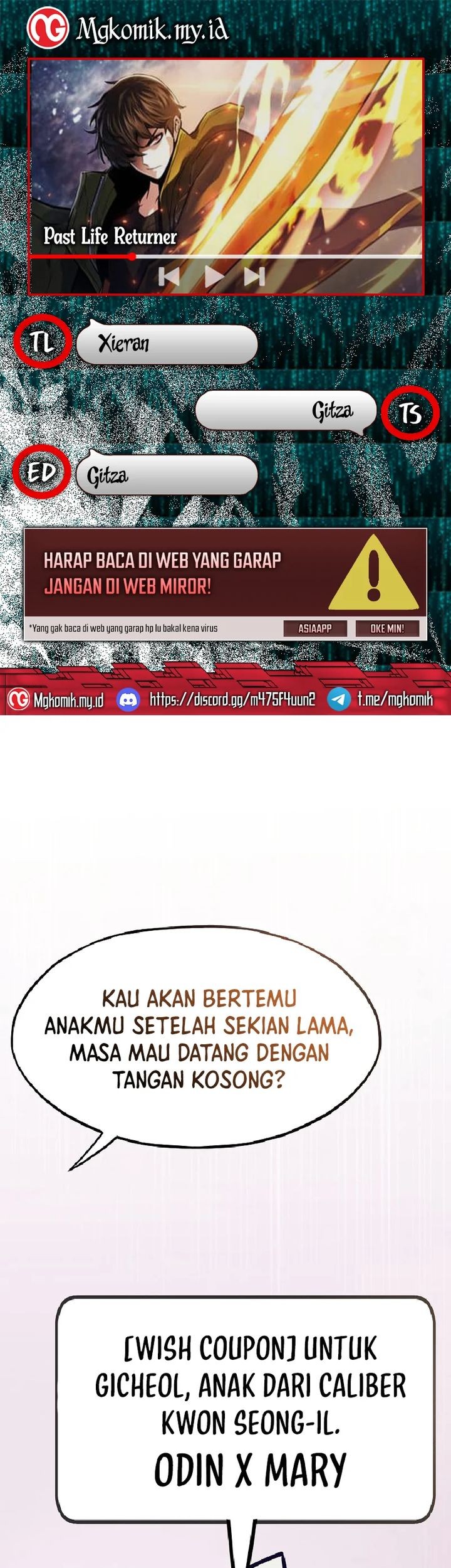 Past Life Regressor Bab 130 halaman 1