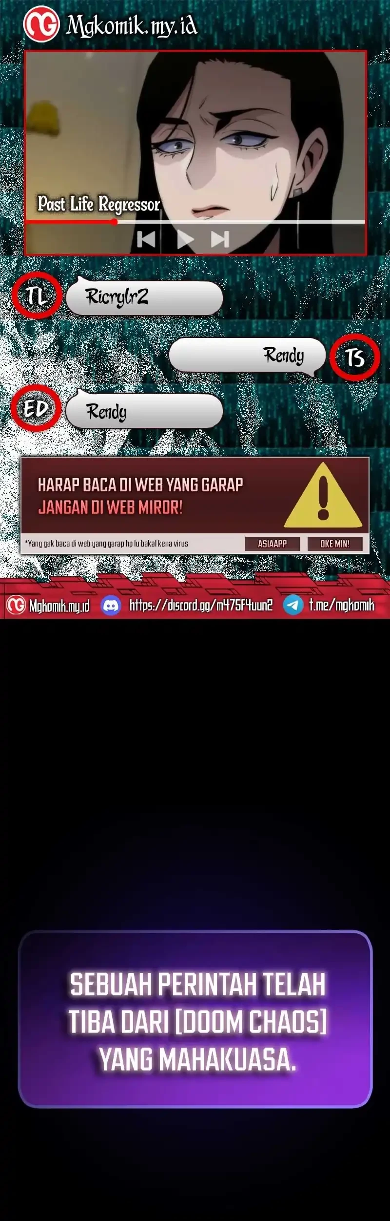 Past Life Regressor Bab 134 halaman 1