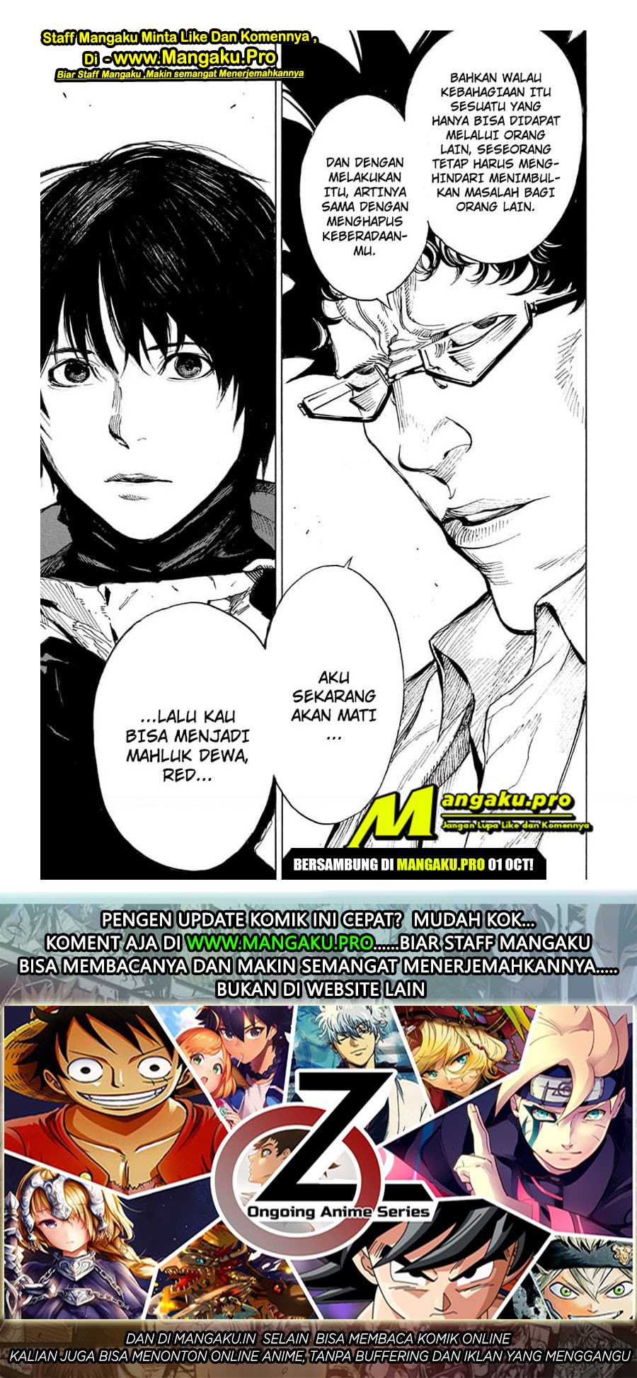 Platinum End chapter 54.2 halaman 24