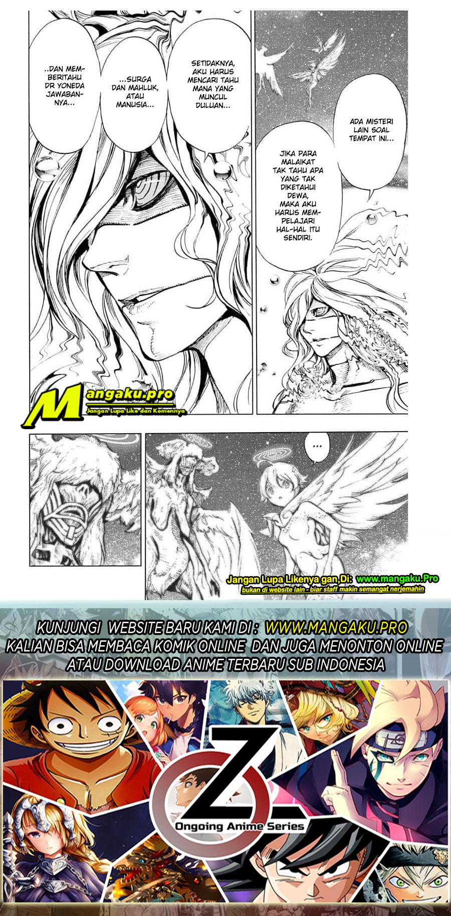 Platinum End Bab 56.1 halaman 17