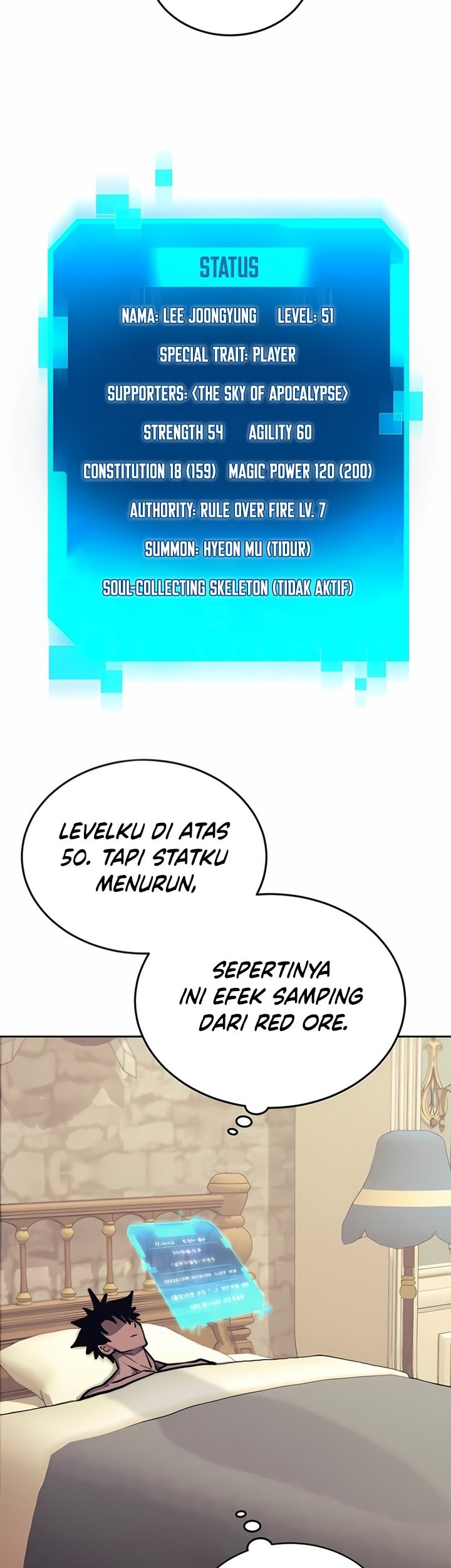 Player from Today Onwards chapter 40 halaman 72