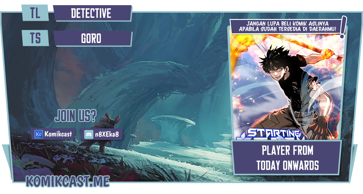 Player from Today Onwards chapter 45 halaman 1