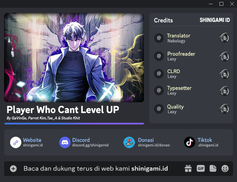 Player Who Can’t Level Up Bab 113 halaman 1