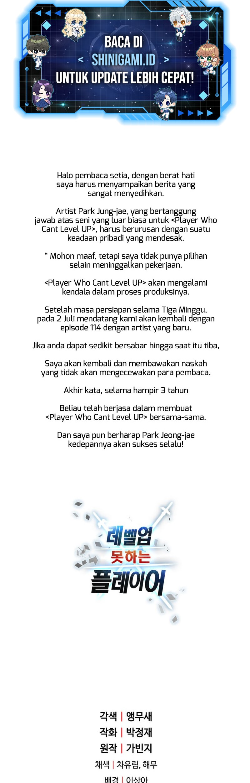 Player Who Can’t Level Up Bab 113 halaman 59