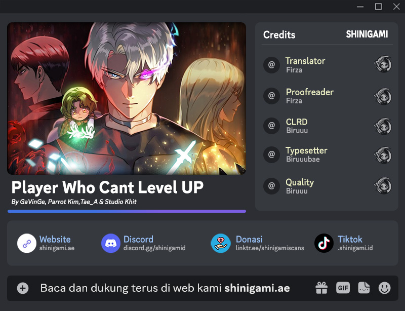 Player Who Can’t Level Up Bab 172 halaman 1