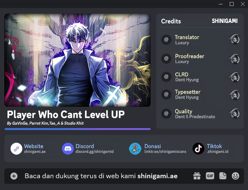 Player Who Can’t Level Up Bab 174 halaman 1
