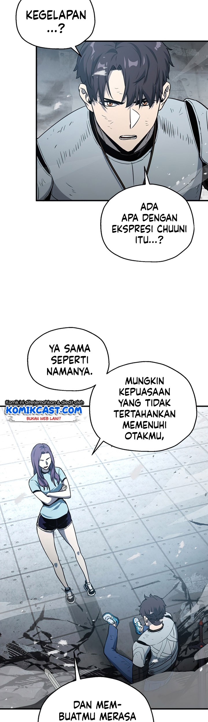 Player Who Can’t Level Up Bab 60 halaman 48
