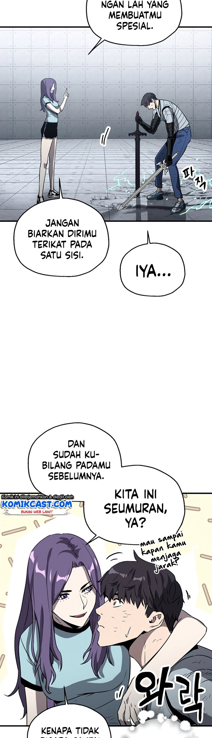 Player Who Can’t Level Up Bab 60 halaman 54