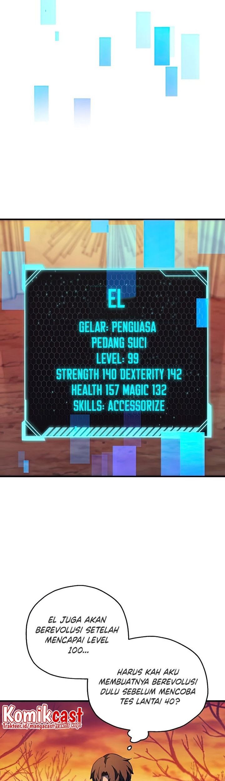 Player Who Can’t Level Up Bab 72 halaman 82