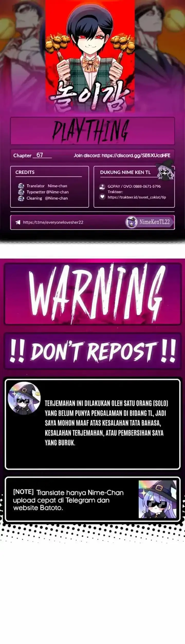 Plaything Bab 67 halaman 1