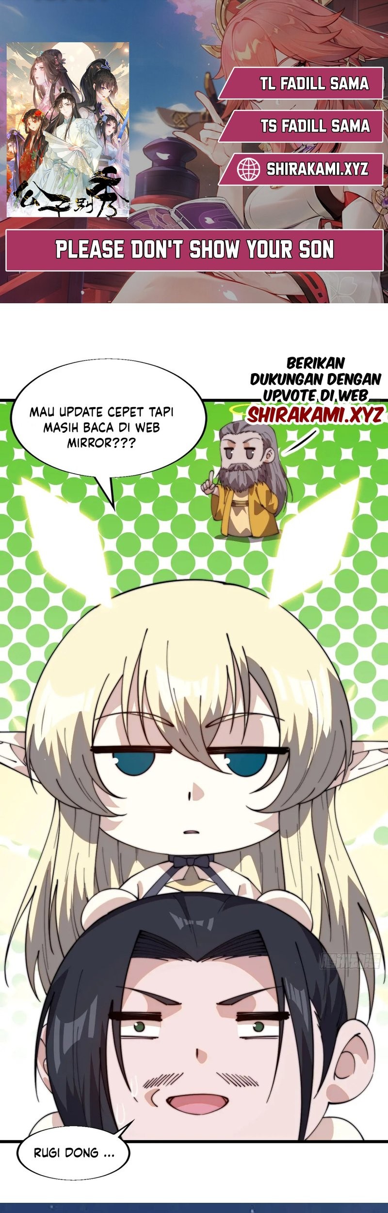 Please don’t show your son chapter 164 halaman 1