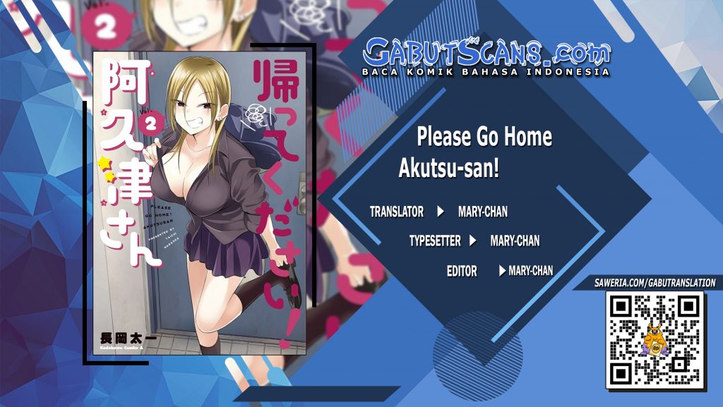 Please Go Home, Akutsu-san! Bab 113 halaman 1