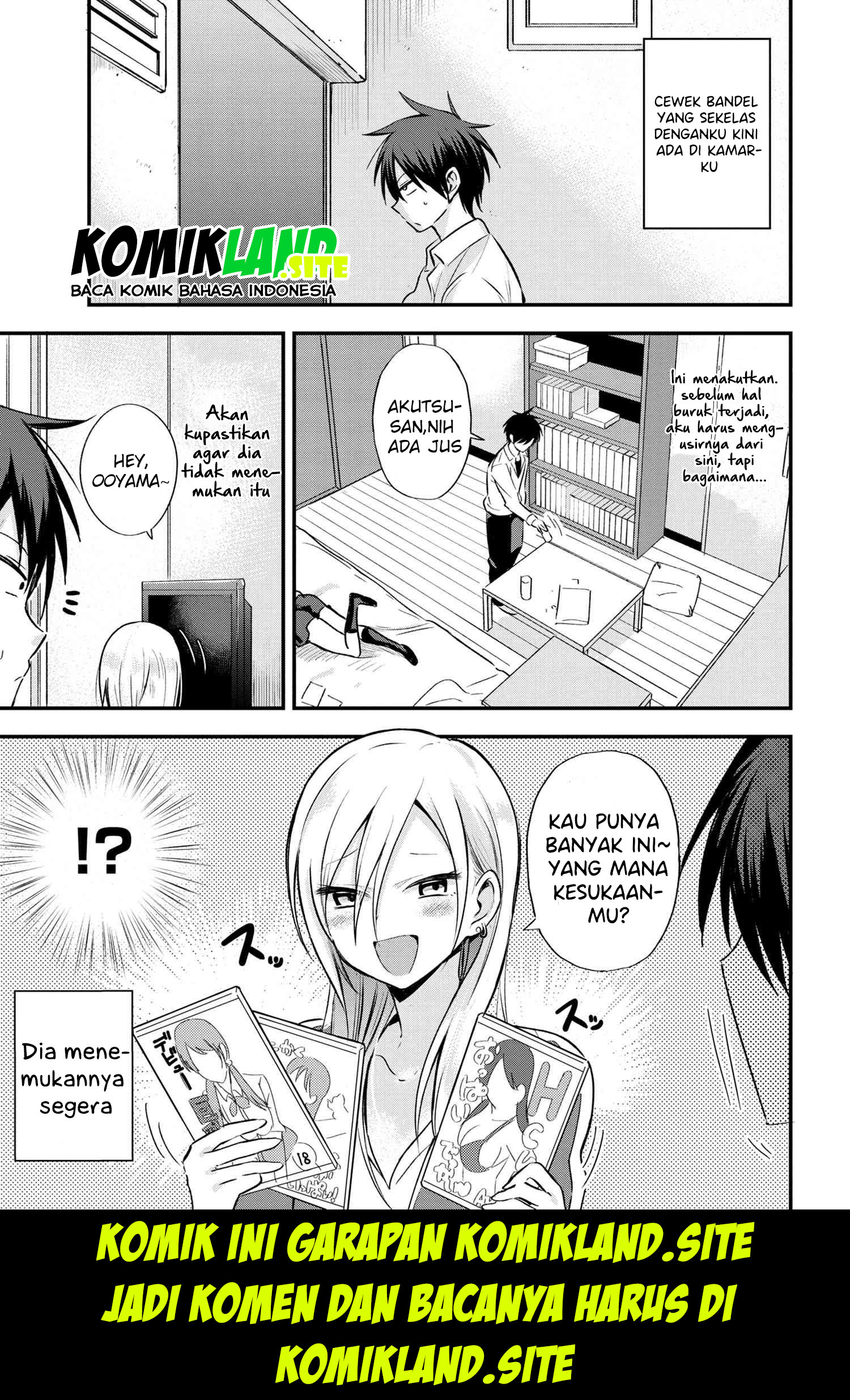 Please Go Home, Akutsu-san! Bab 2 halaman 2