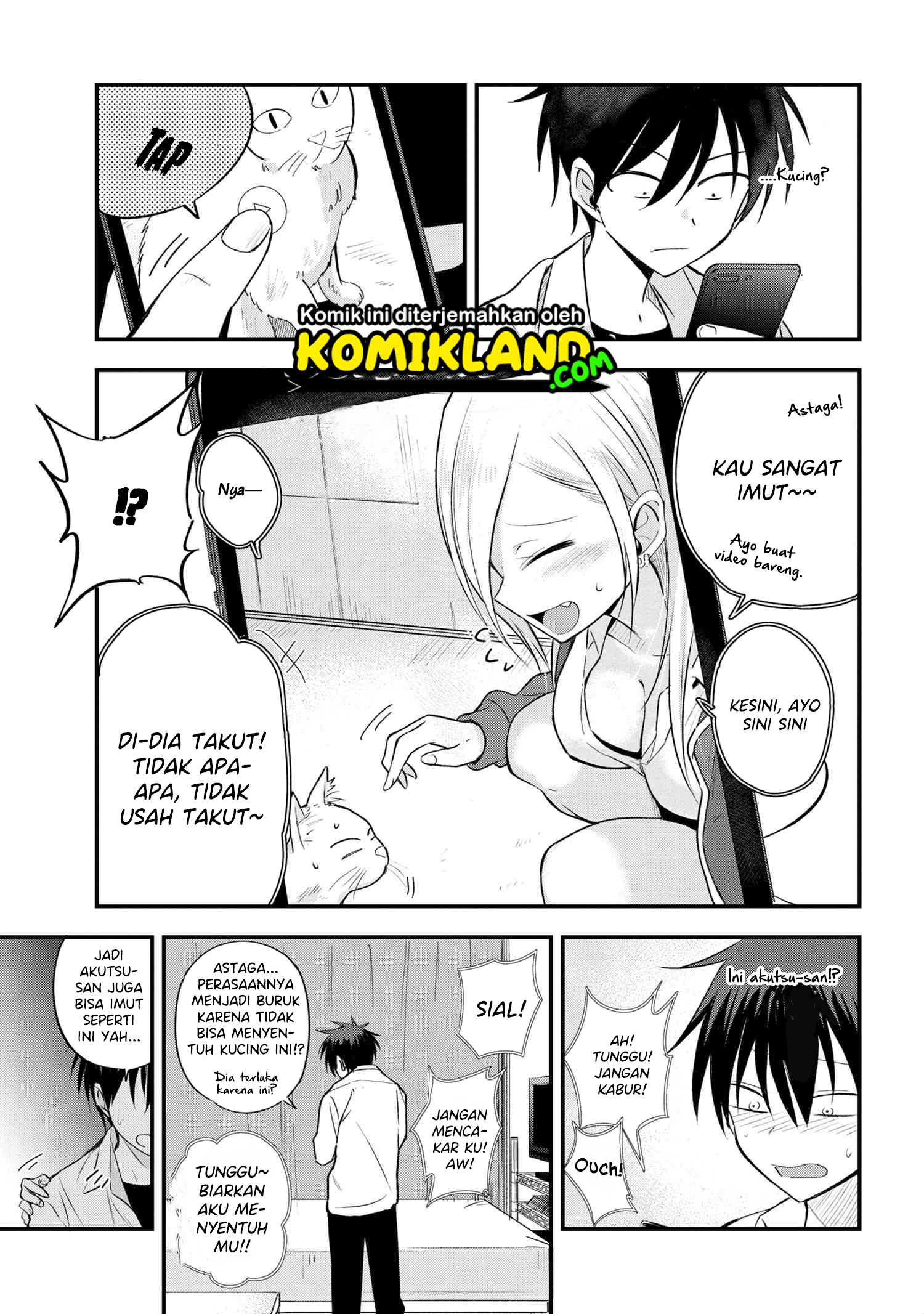 Please Go Home, Akutsu-san! Bab 7 halaman 5