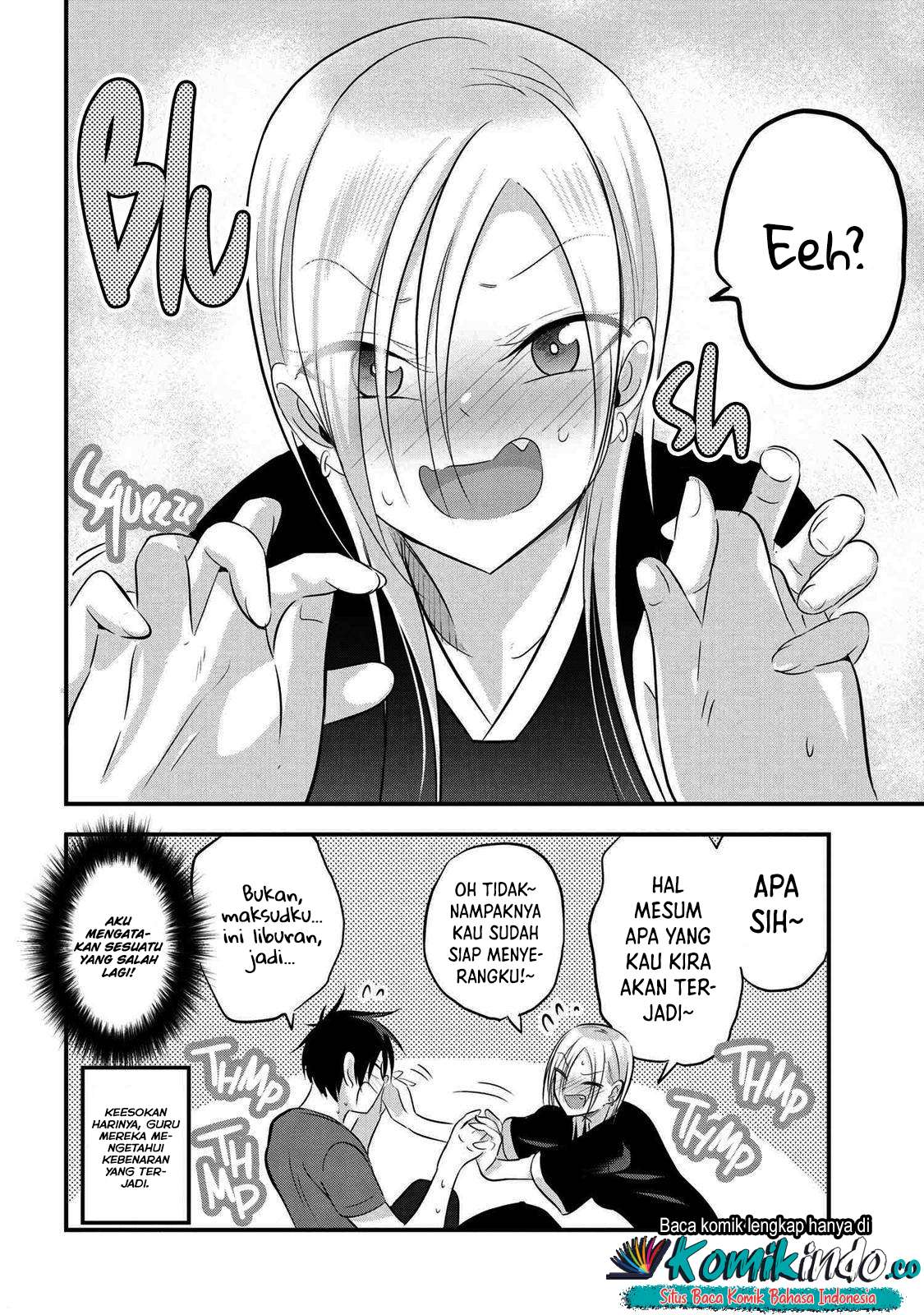 Please Go Home, Akutsu-san! Bab 71 halaman 9