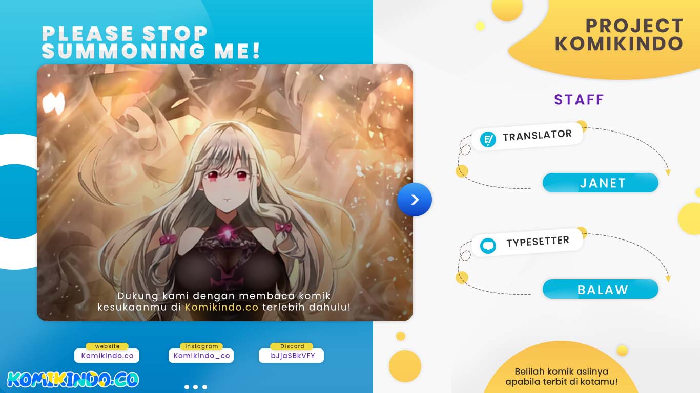 Please Stop Summoning Me! Bab 22 halaman 1