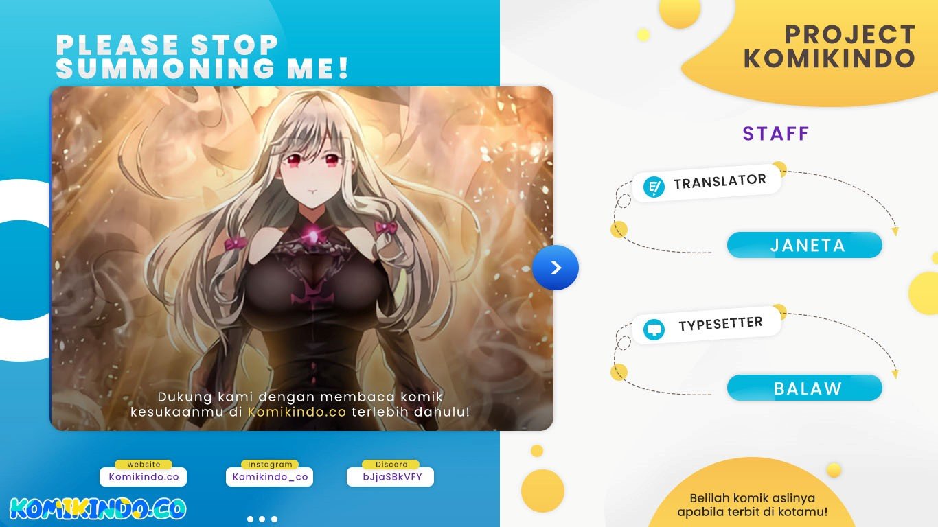 Please Stop Summoning Me! Bab 25 halaman 1