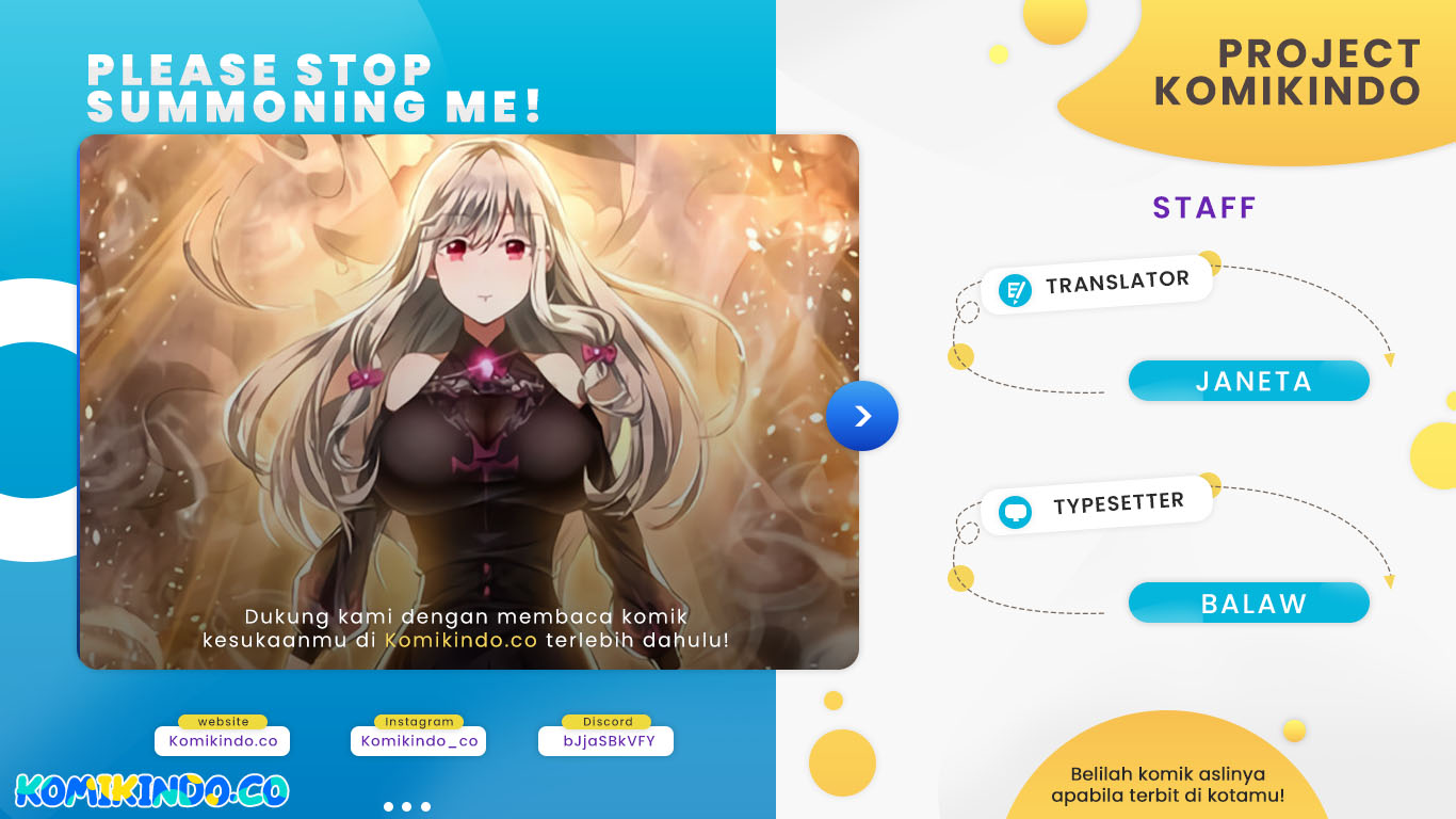Please Stop Summoning Me! Bab 32 halaman 1