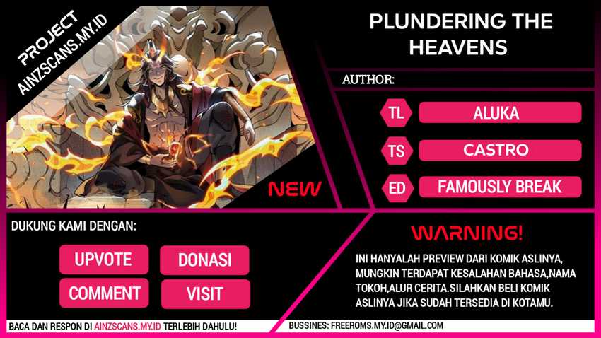 Plundering The Heavens chapter 21 halaman 1