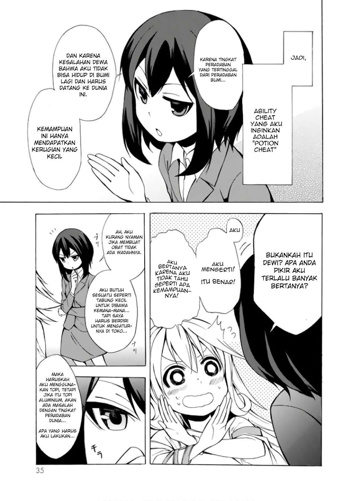 Potion-danomi de Ikinobimasu! Bab 1.2 halaman 9