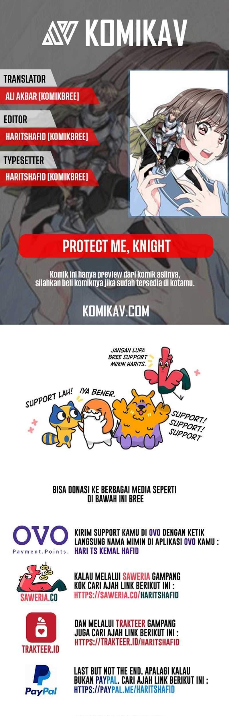 Protect Me, Knight chapter 1 halaman 1