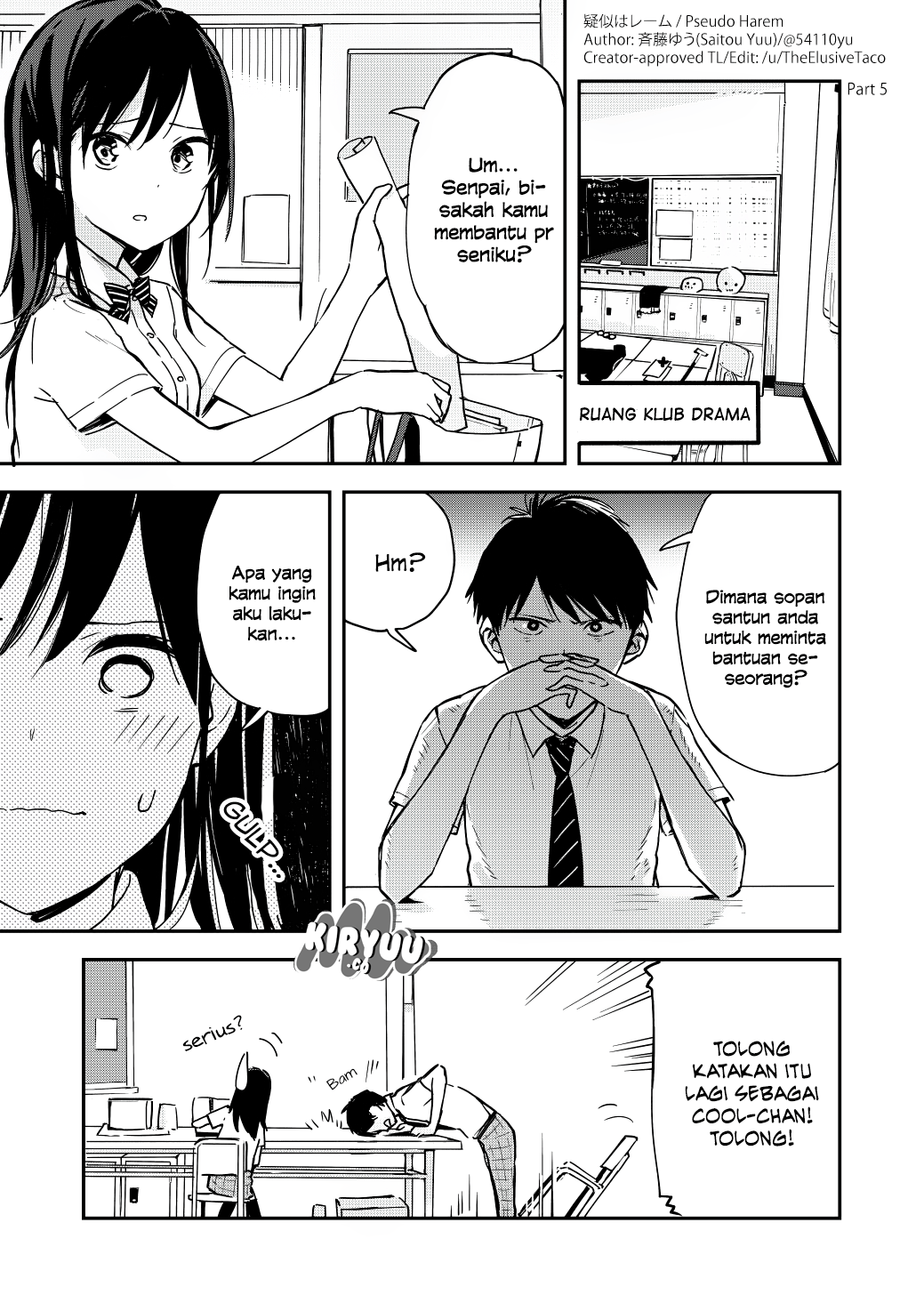 Pseudo Harem Bab 05 halaman 2
