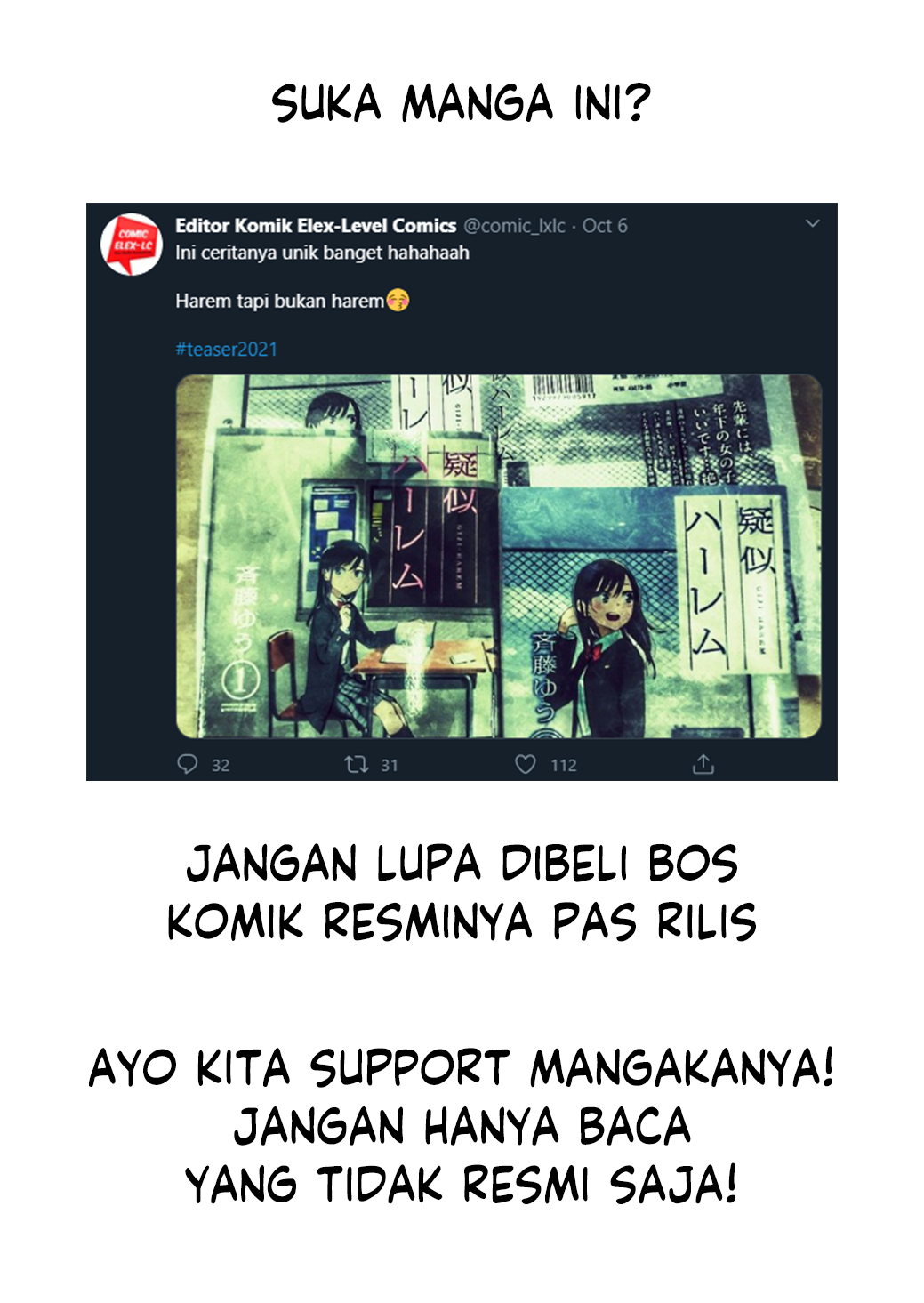 Pseudo Harem Bab 111 halaman 5