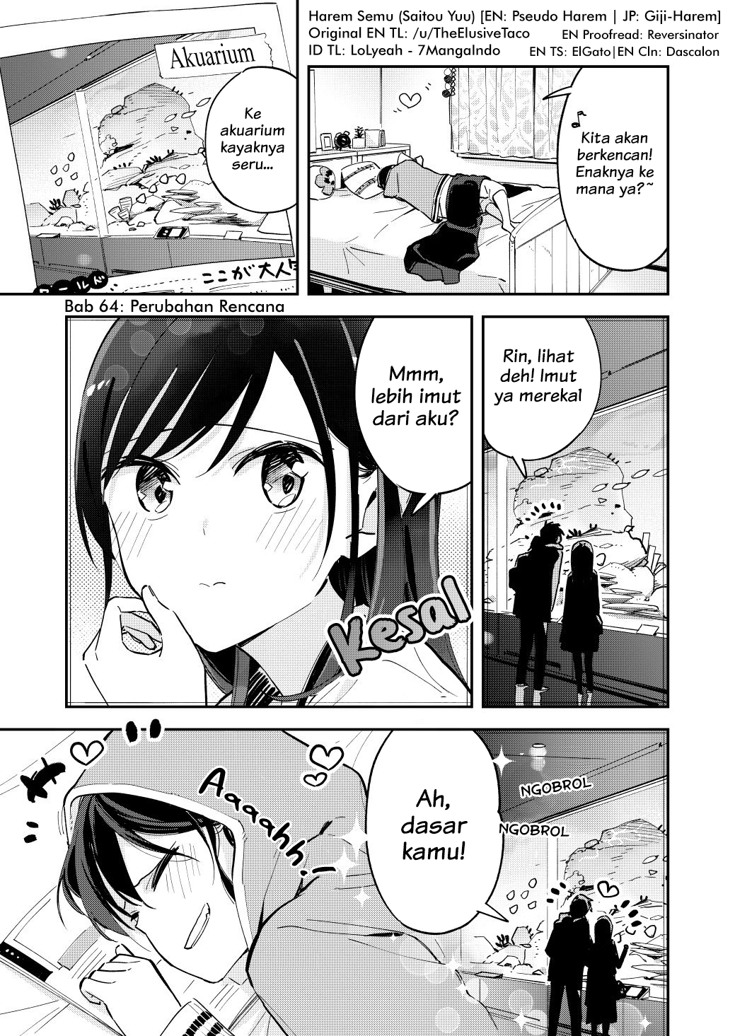 Pseudo Harem Bab 64 halaman 1