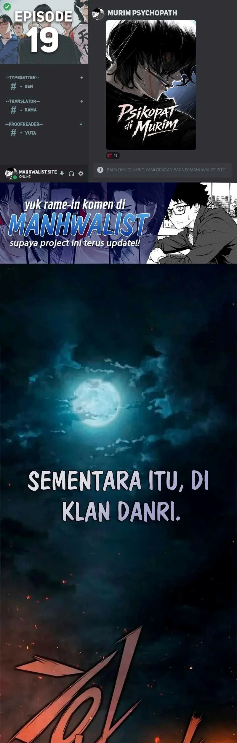 Psychopath in Murim chapter 19 halaman 1