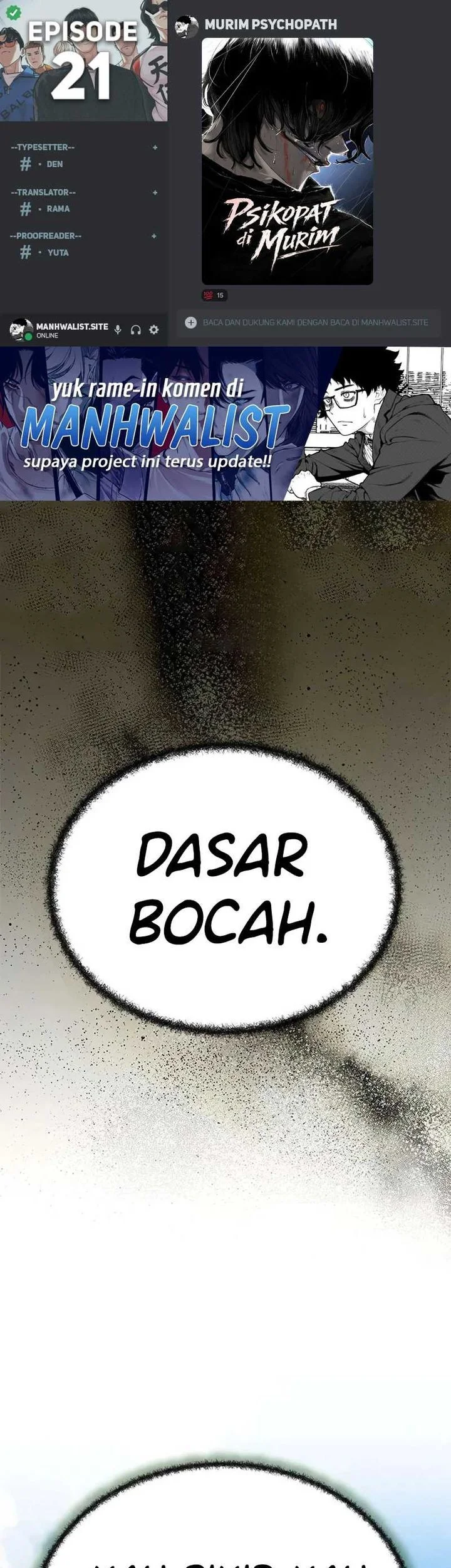 Psychopath in Murim Bab 21 halaman 1