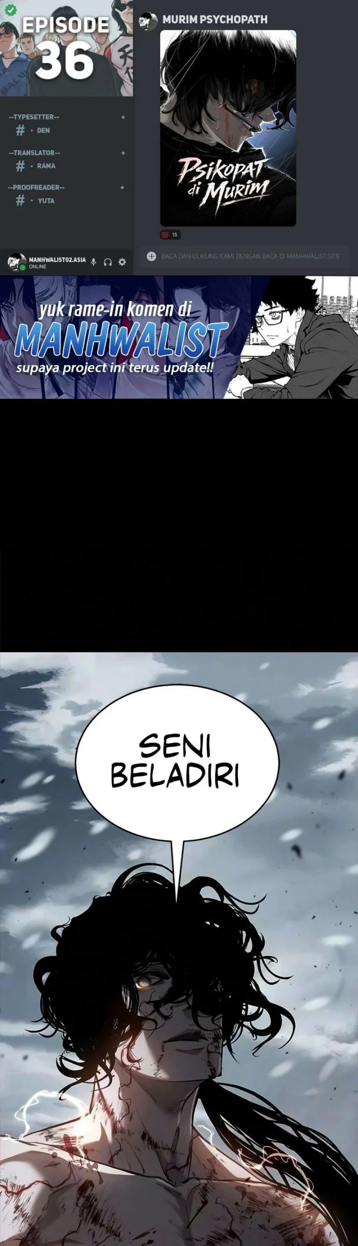 Psychopath in Murim chapter 37 halaman 1