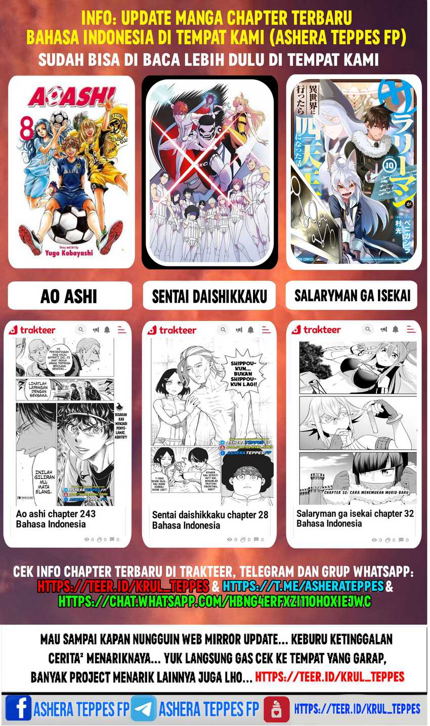 Ranger Reject (Sentai Daishikkaku) Bab 21 halaman 24