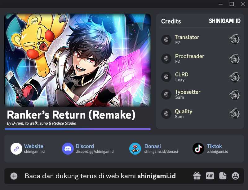 Ranker’s Return (Remake) Bab 116 halaman 1