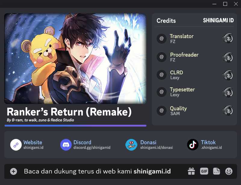 Ranker’s Return (Remake) Bab 117 halaman 1
