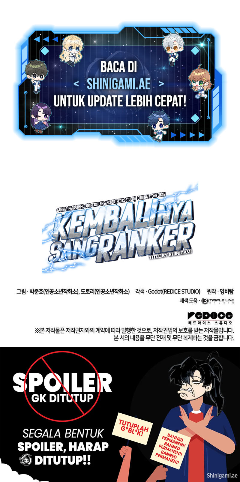 Ranker’s Return (Remake) Bab 166 halaman 94