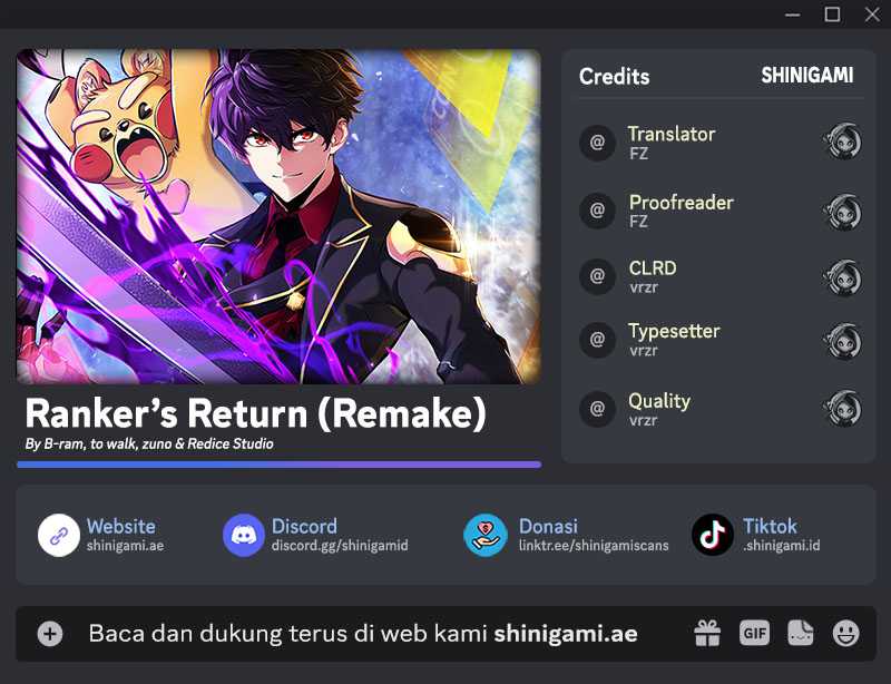 Ranker’s Return (Remake) Bab 171 halaman 1