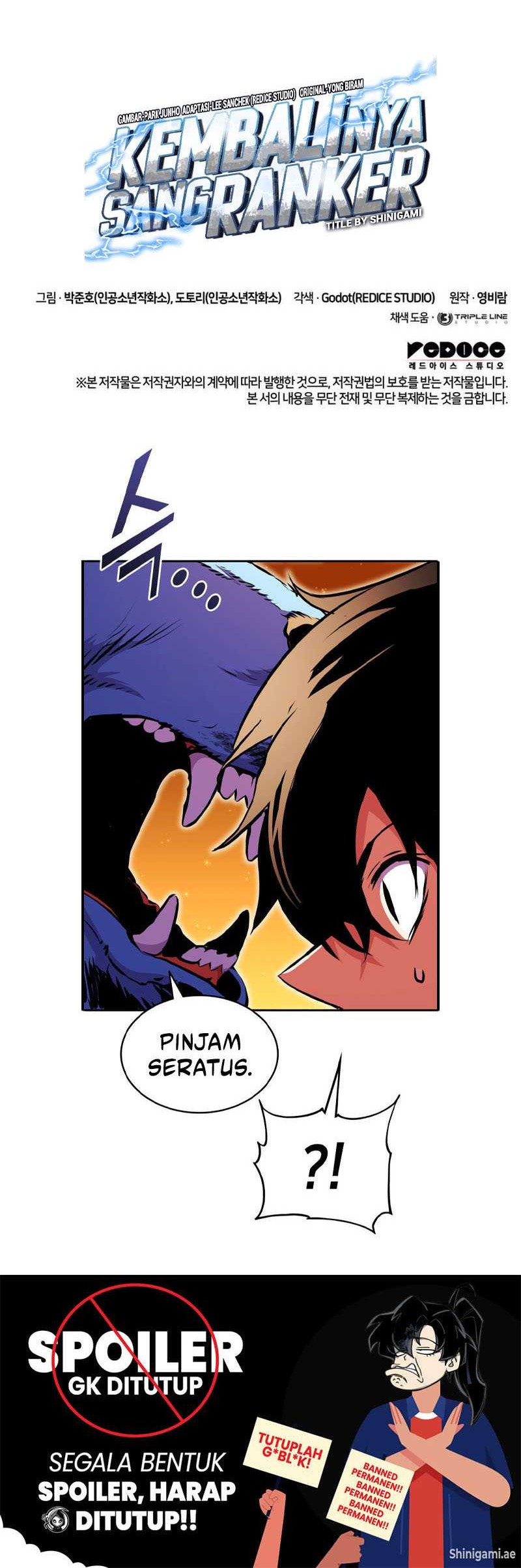 Ranker’s Return (Remake) Bab 176 halaman 93