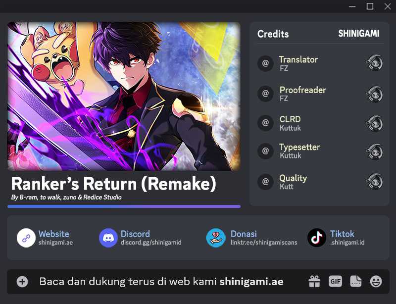 Ranker’s Return (Remake) Bab 178 halaman 1