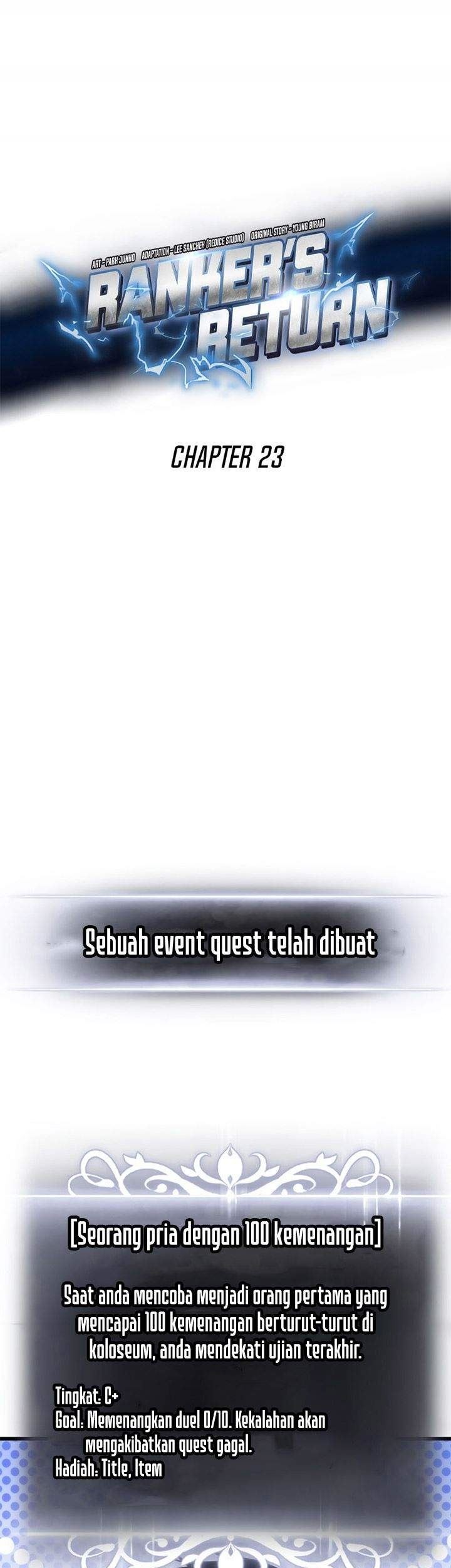 Ranker’s Return (Remake) Bab 23 halaman 1